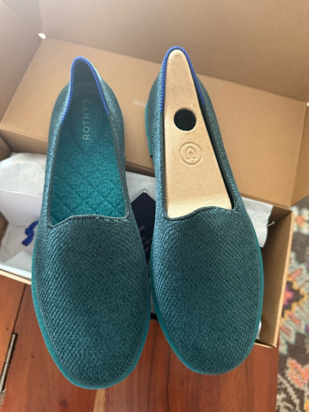 Rothy's Cruiser Loafer — ReVelvet Everglade - Picture 6 of 7